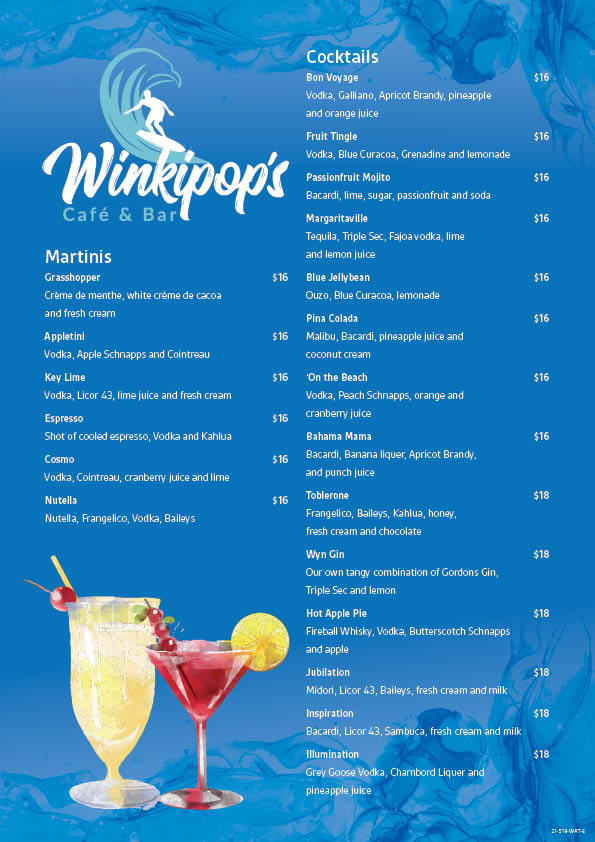 24-HOUR PIZZA AND NEW COCKTAIL MENU NOW AVAILABLE AT WYNDHAM RESORT